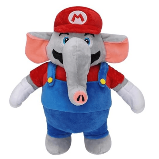 Super Mario Bros. Wonder Elephant Mario Plush 10.5in