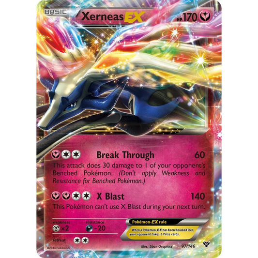 Xerneas EX - XY Base Set #97/146