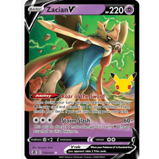 Zacian V - Celebrations #016/025