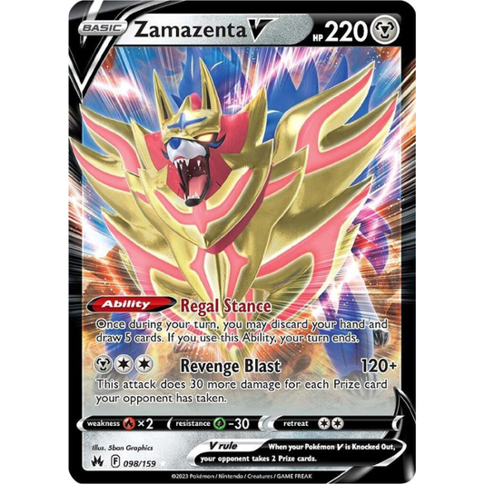 Zamazenta V - Crown Zenith #098/159