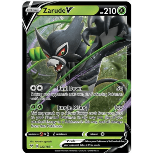 Zarude V - SWSH04: Vivid Voltage #022/185