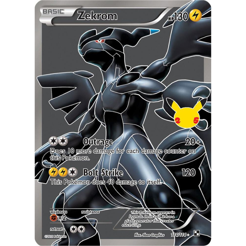 Zekrom - Celebrations: Classic Collection #114/114