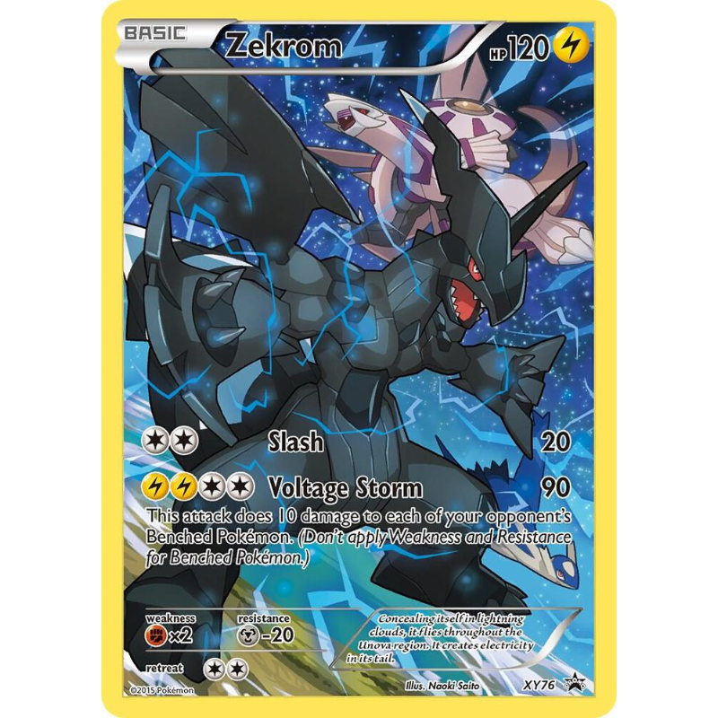 Zekrom (Full Art Promo) - XY Promos #XY76