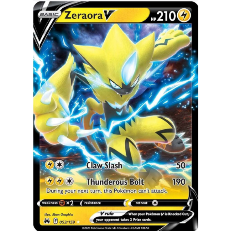 Zeraora V - Crown Zenith #053/159