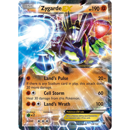 Zygarde EX - Fates Collide #54/124