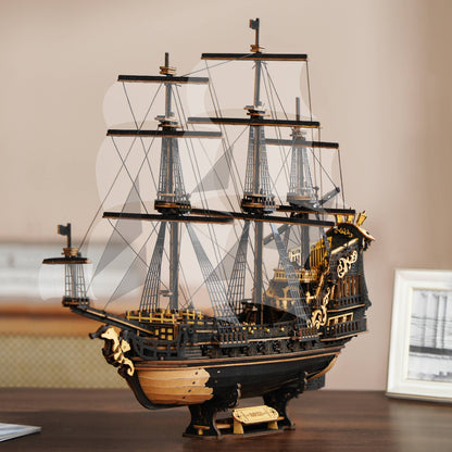 DIY Wooden Puzzle: The Seahorse Barque