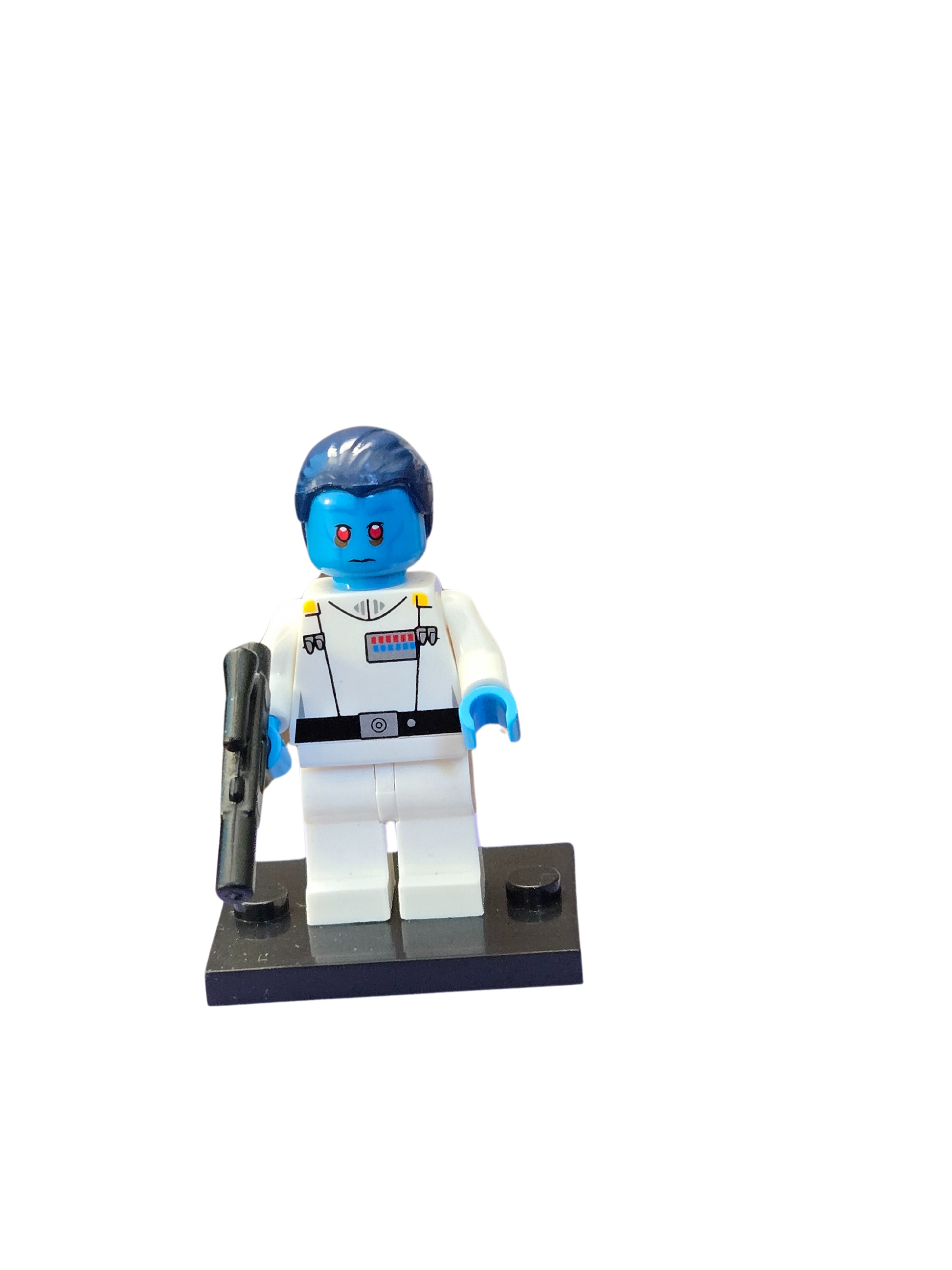 Custom Lego Compatible Grand Admiral Thrawn Minifig