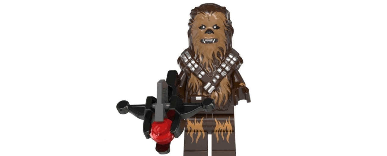 Custom Lego Compatible Chewbacca Minifig