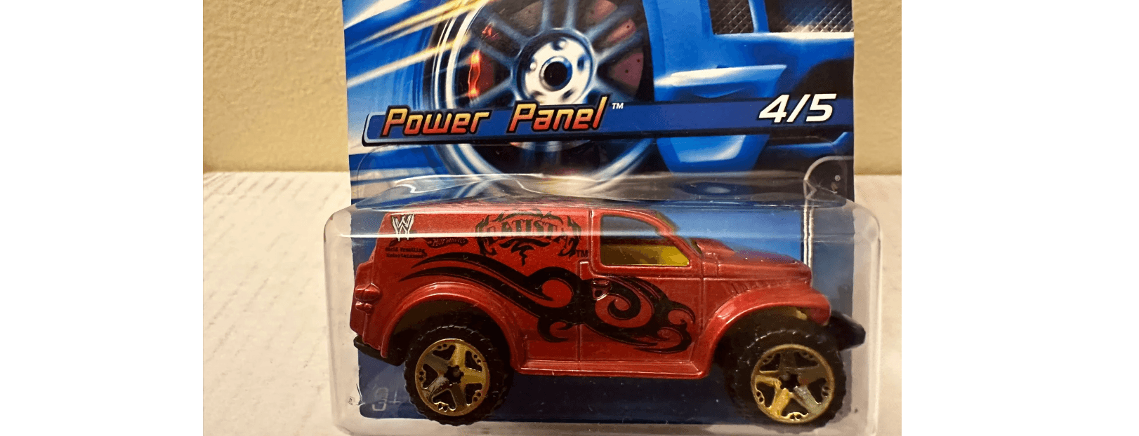 Hot Wheels WWE Power Panel Batista #4/5