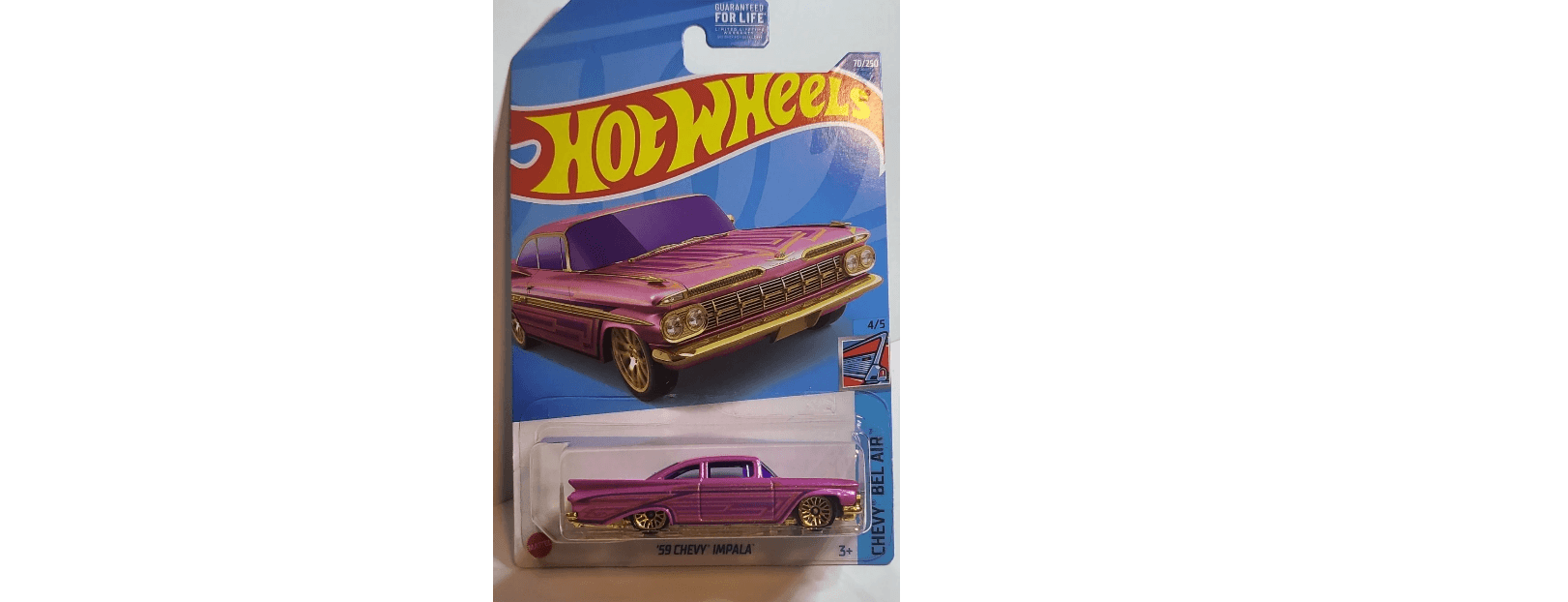 Hot Wheels '59 Chevy Impala #70/250
