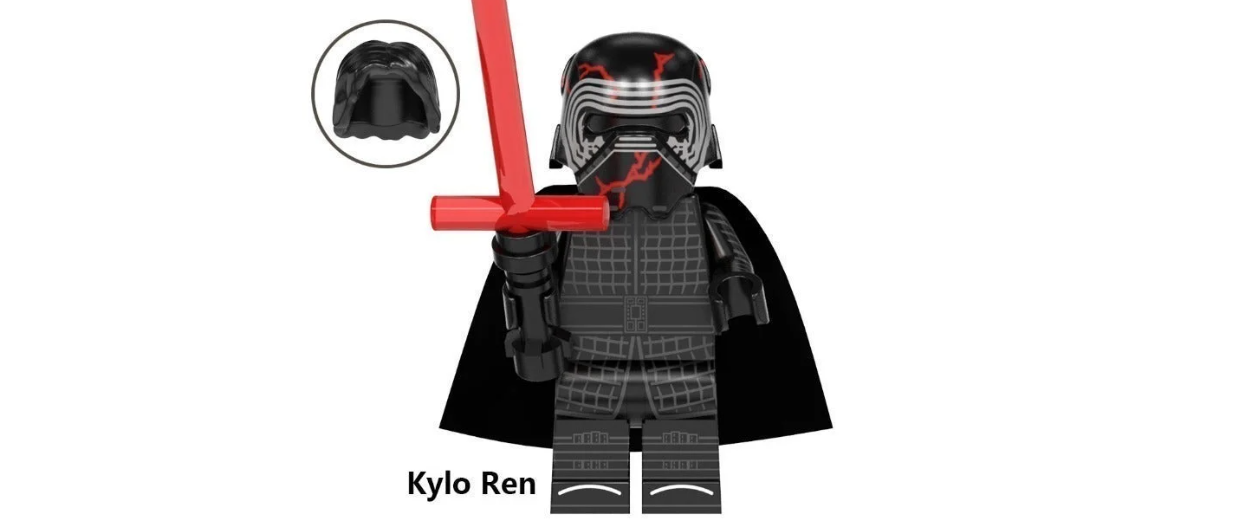 Custom Lego Compatible Kylo Ren Minifig