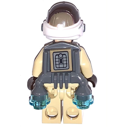 Custom Lego Compatible Rebel Trooper - with jetpack Minifig
