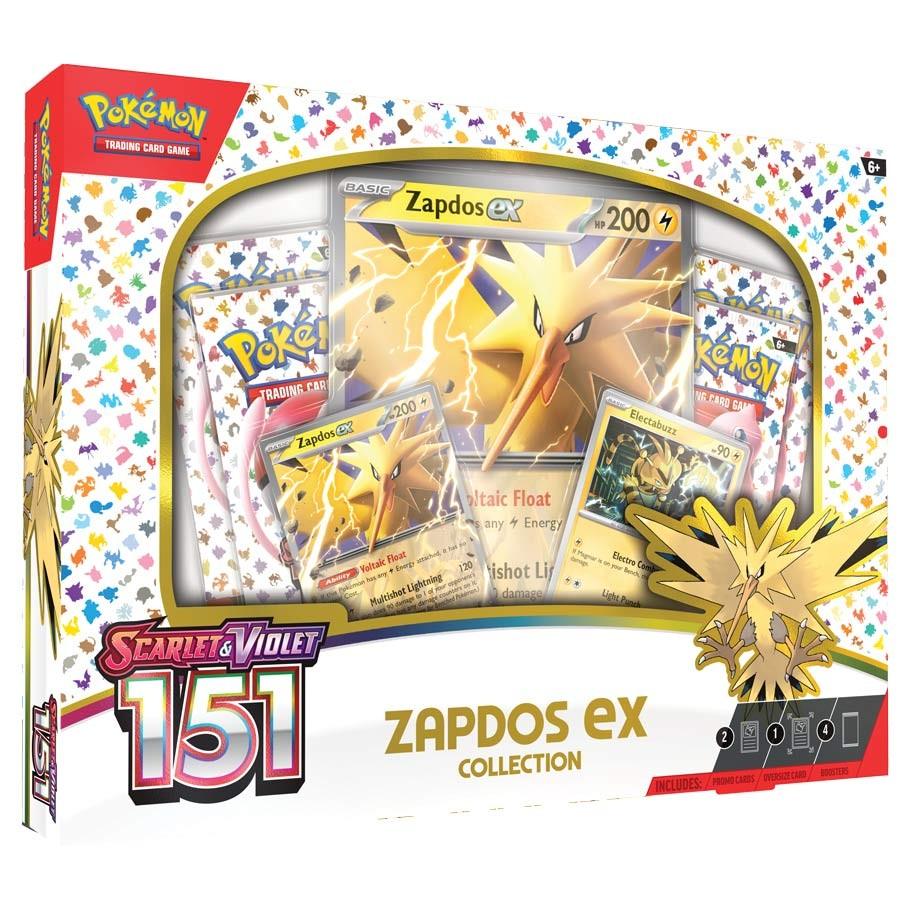 Pokémon Scarlet & Violet: 151 Zapdos Ex Box