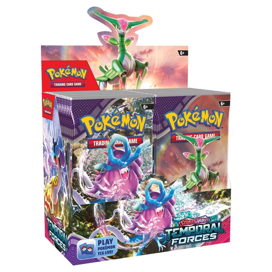 Pokémon: Scarlet & Violet - Temporal Forces Booster Display Box