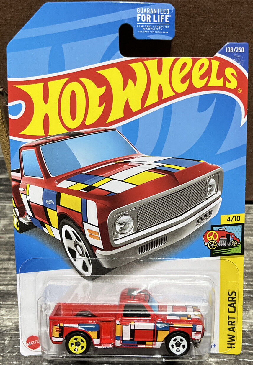 Hot Wheels ‘69 Chevy Pickup 108/250 HW Art Cars 4/10