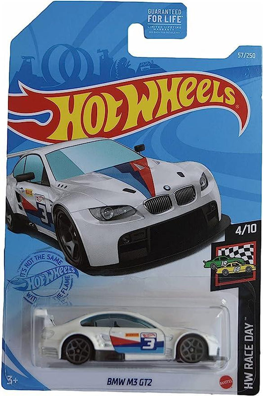 Hot Wheels BMWs M3 GT2, Race Day 4/10 [White] 57/250
