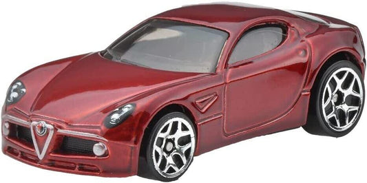 Hot Wheels Alfa Romeo 8C Competizione (Red) 2022 Factory Fresh #156/250