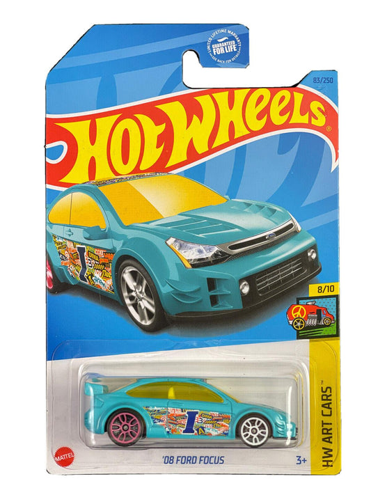 Hot Wheels '08 Ford Focus HW Art Cars 83/250