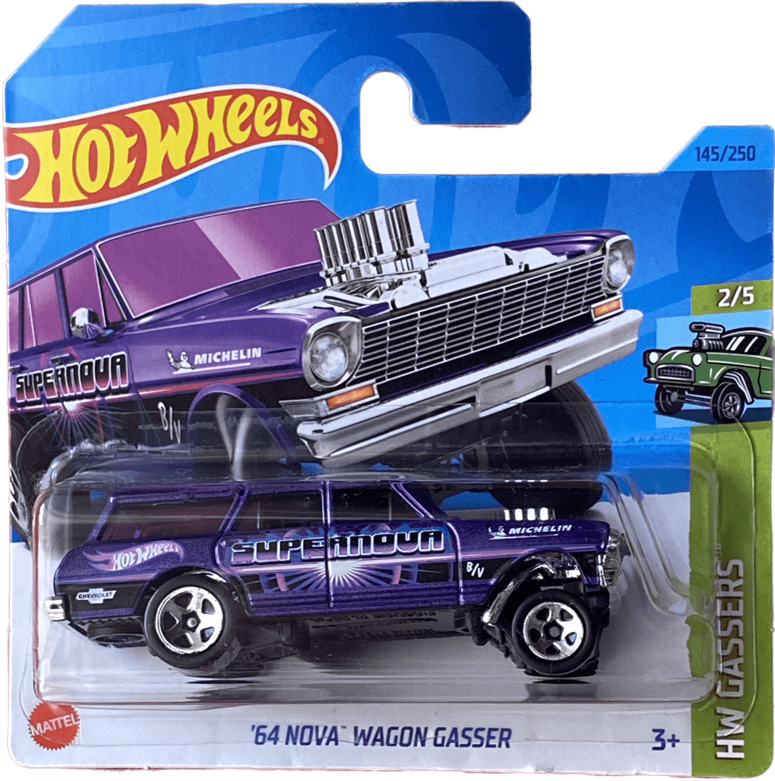 Hot Wheels '64 Nova Wagon Gasser HW Gassers