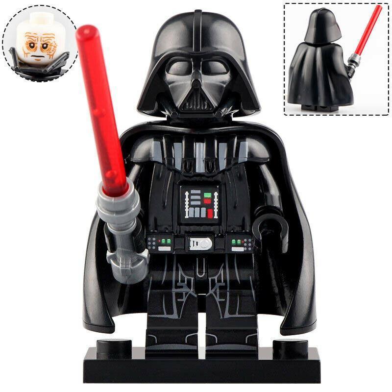 Custom Lego Compatible Darth Vader Minifig