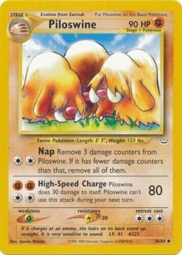 Piloswine - Neo Revelation (Near Mint)