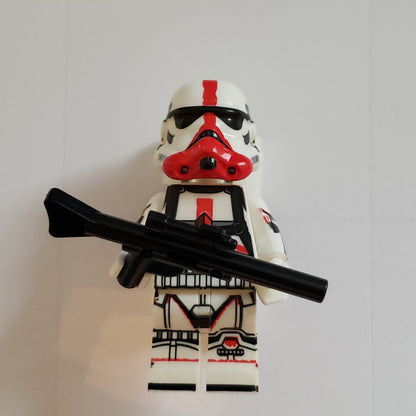 Lego Compatible Incinerator Trooper Minifig