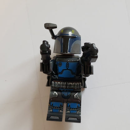 Lego Compatible Mandalorian (Blue) Minifig