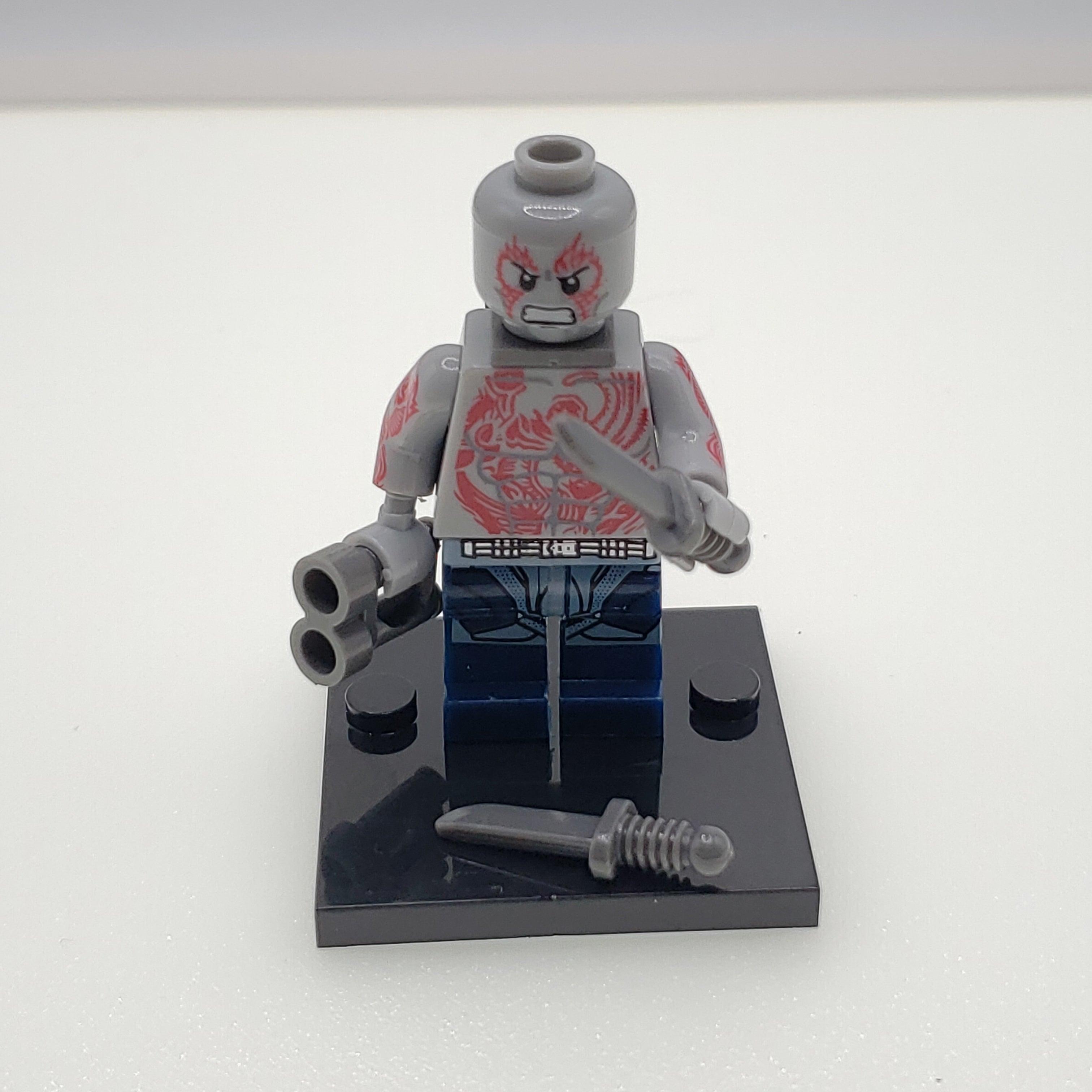 Lego drax online figure