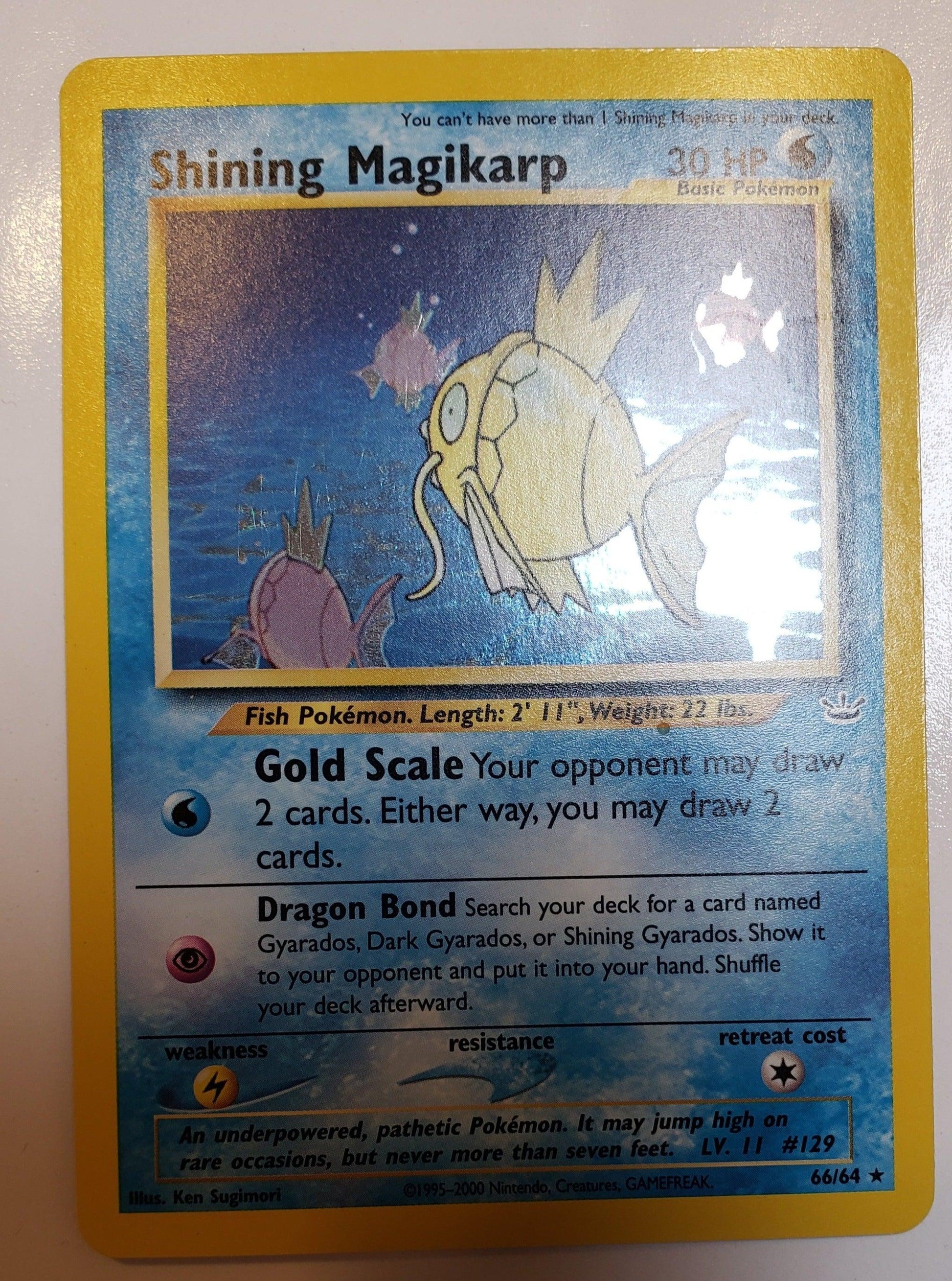 Shining Magikarp - Neo Revelation (N3) #66/64