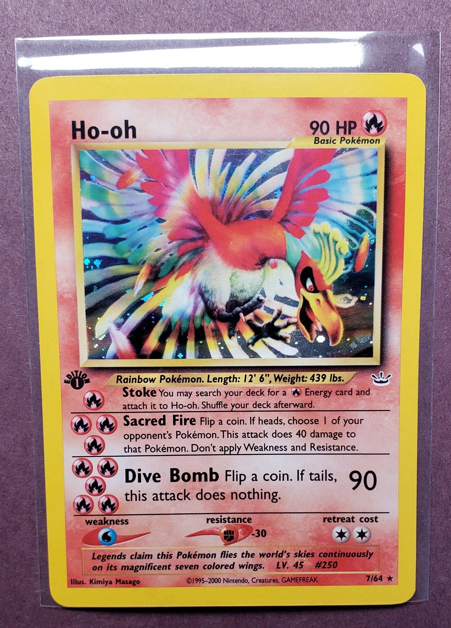 1st edition Ho-oh - Neo Revelation Dx Games & More 1st edition Ho-oh - Neo Revelation Dx Games & More