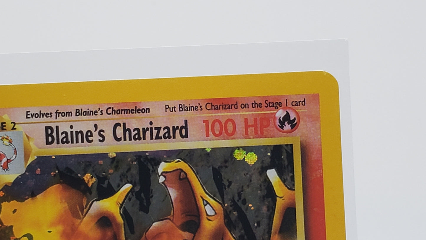 1st edition Blaine's Charizard - Gym Challenge