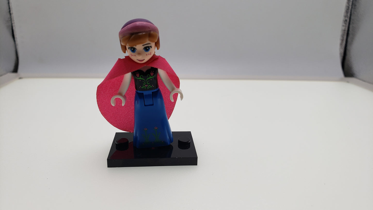 Custom Lego Compatible Princess Anna Minifig