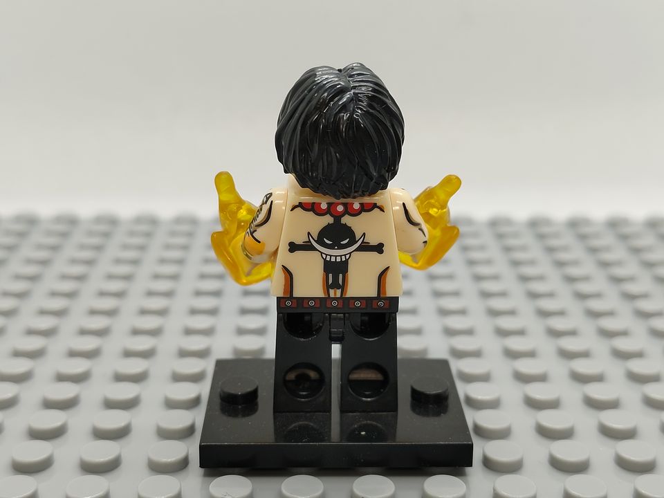 Lego Compatible Portgas D. Ace Custom Minifig