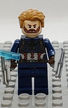 Custom Lego Compatible Captain America Minifig