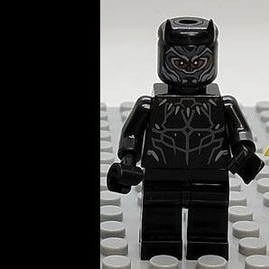 Custom Lego Compatible Black Panther Minifig