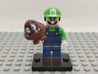 Custom Lego Compatible Luigi Minifig