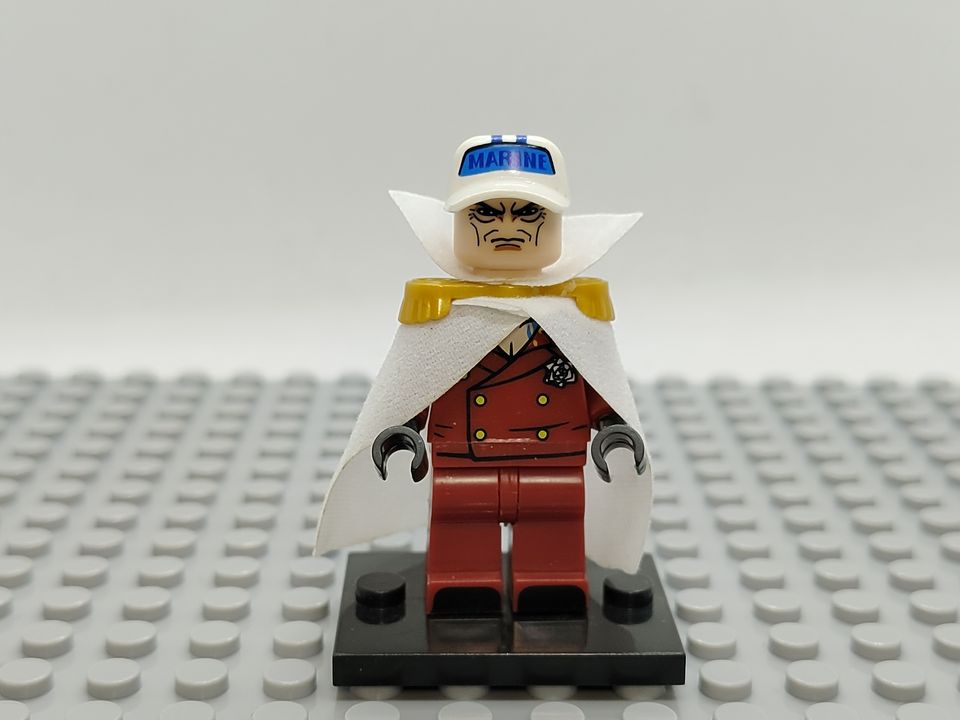 Lego Compatible One Piece Admiral Sakazuki Custom Minifig