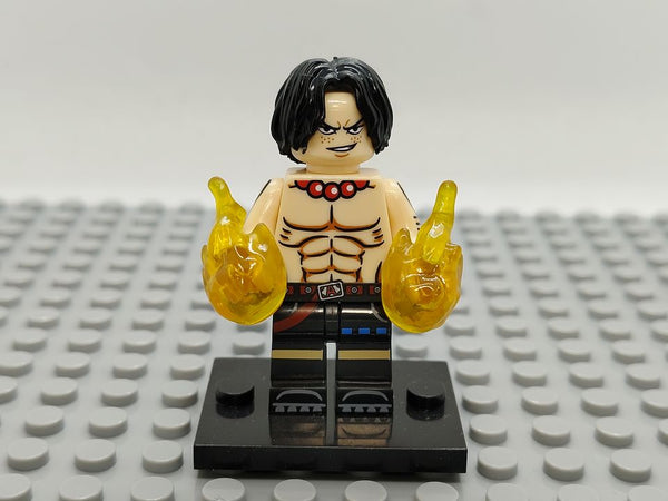One Piece Portgas D. Ace Custom Minifig – Dx Games & More