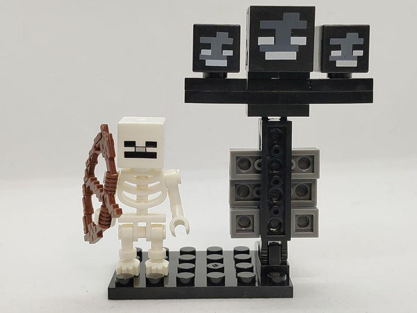 Lego minifigura WITHER ESQUELETON MC681G