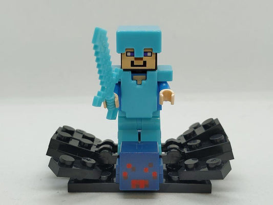 Custom Lego Compatible Spider Jockey Steve Minifig