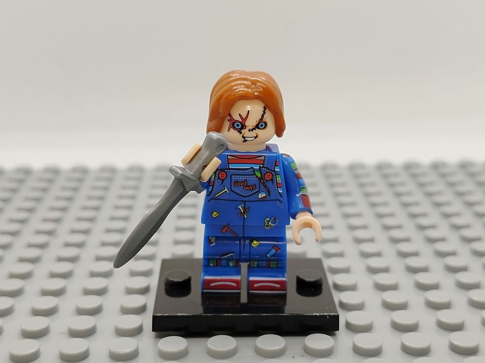 Custom Lego Compatible Chucky (Child's Play) Minifig