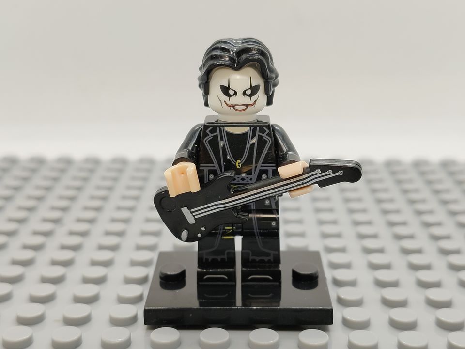 Custom Lego Compatible Eric Draven (The Crow) Minifig