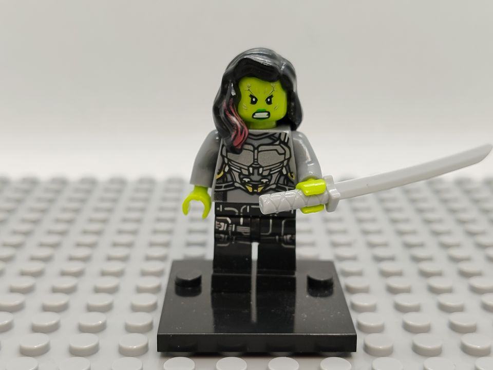 Custom Lego Compatible Gamora Minifig