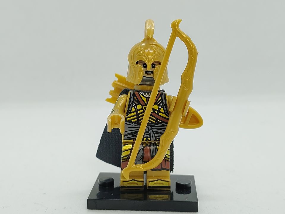 Lego Compatible Lord Of The Rings Galadhrim Warriors Elf Army Minifig - Bow