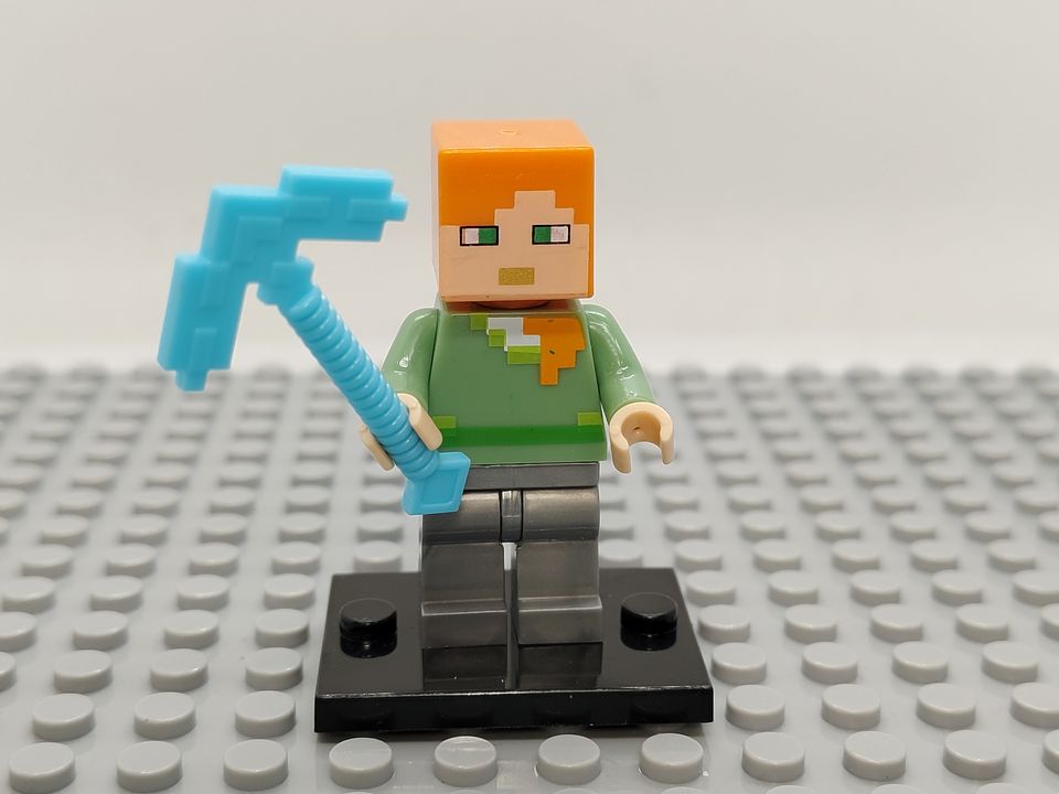 Custom Lego Compatible Minecraft Alex