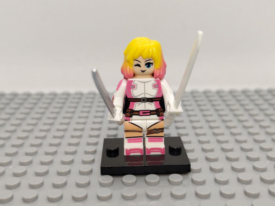 Lego Compatible Gwenpool Custom Minifig