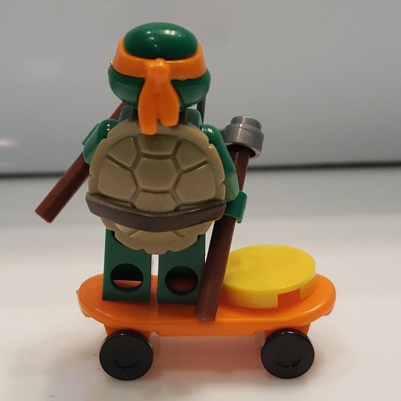 Lego Compatible TMNT Michelangelo Custom Minifig