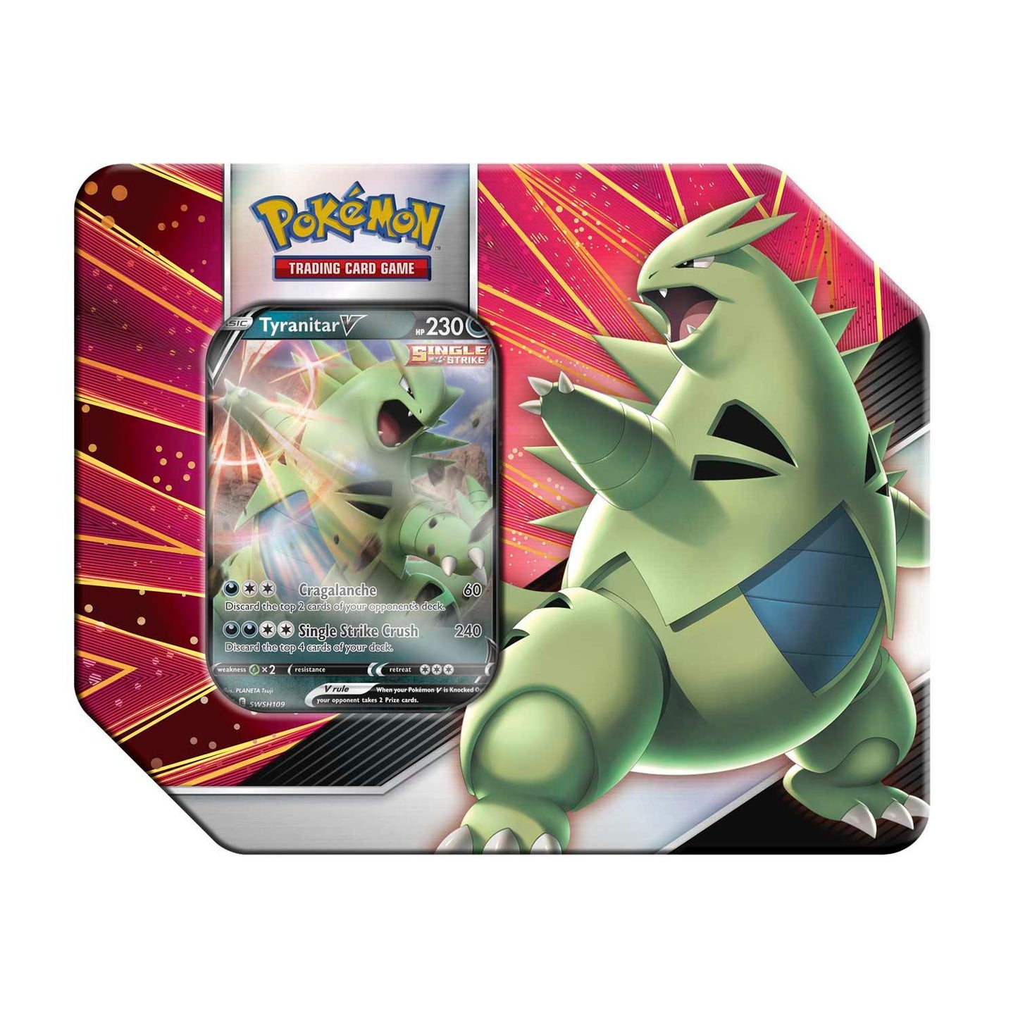 Pokémon Tyranitar V Tin