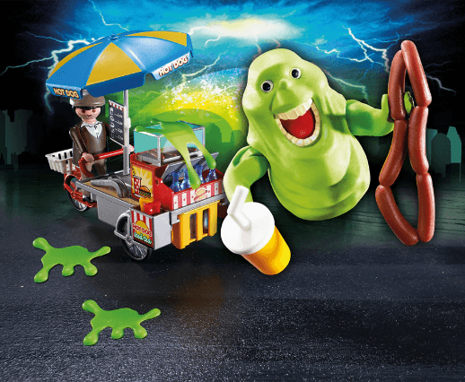 Playmobil - Ghostbusters Slimer with Hot Dog Stand