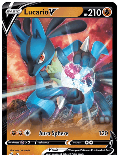 Pokémon Lucario V & Tyranitar V Heavy Hitters Premium Collection